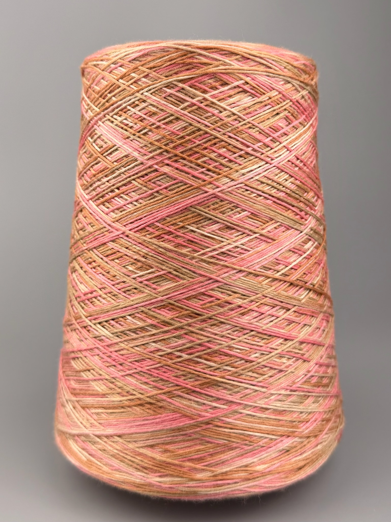 Zimpfer Wolle Art. Mimi Multicolor 500 m / 100 g – Garn aus Bambus und Seide col. Beigerosa foto 2